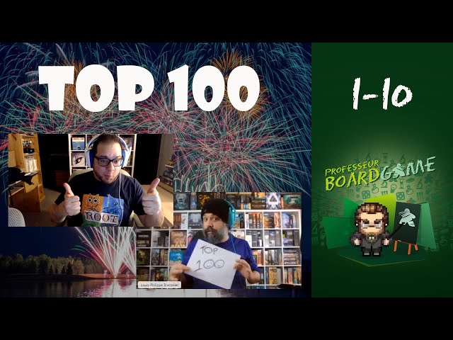 TOP 100 - MEILLEURS JEUX (1-10)