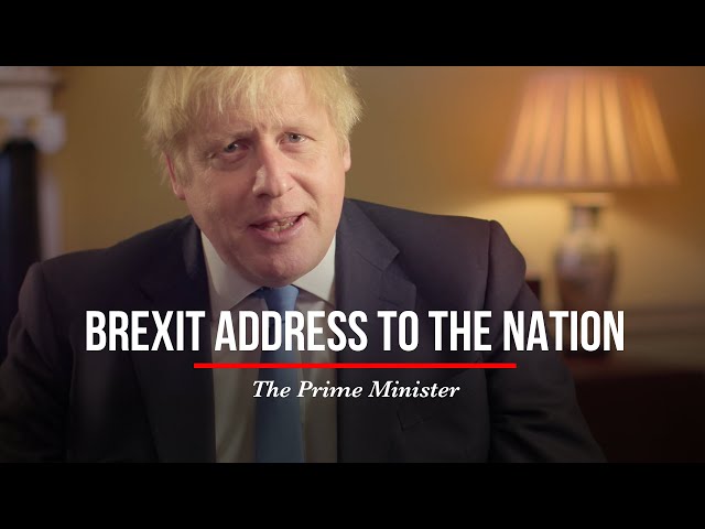 Boris Johnson's Brexit Address to the Nation | This is not an end, but a beginning