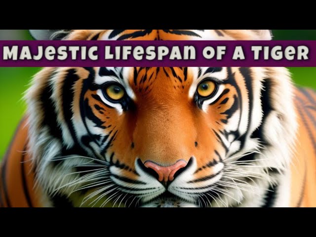 The Majestic Lifespan of a Tiger