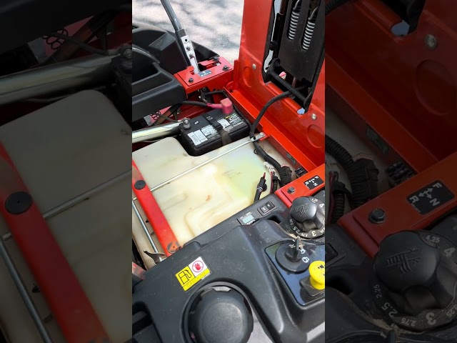 Part3-Fuel line check. Kubota Z125S. #kubota #fueltank #mower #smallengine #repair #lawnmower