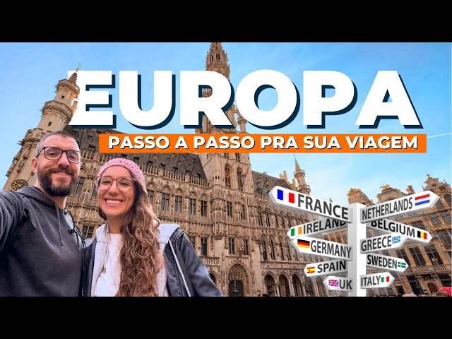 Como PLANEJAR sua VIAGEM PRA EUROPA do zero? 👉🏼 PASSO A PASSO