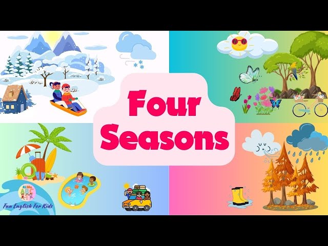 Kids vocabulary - Seasons Of The Year - Fun English for Kids