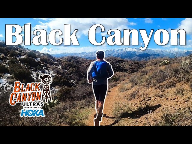 Black Canyon 100k Trail Ultra Marathon - Running Through Snow, Mud and Water