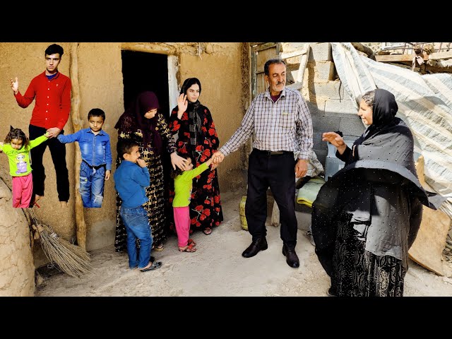 The arrival of Setara's father and the arrival of Abbas to take his wife