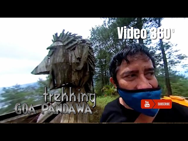 Video 360 Rute Jalan Kaki Menuju Camping Ground Di Puncak Bukit Goa Pandawa Kota Batu