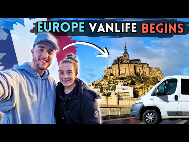 VANLIFE Europe Begins! |Traveling FRANCE| Campervan Roadtrip