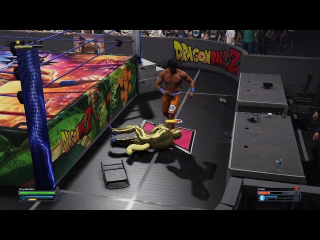 CoryxKenshin Vs Golden Frieza (WWE 2K24)