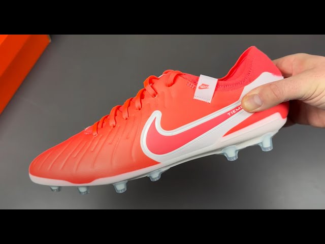 Nike Tiempo Legend 10 Pro AG-PRO Mad Energy - Hot Lava/White