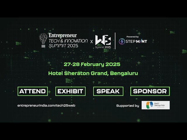 Tech & Innovation Summit 2025 X W3 Summit | 27-28 February 2025