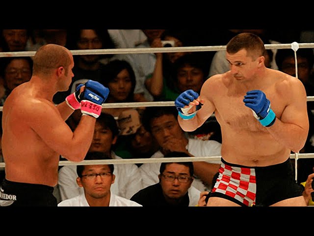 Fedor Emelianenko vs Mirco CroCop - All Significant Strikes