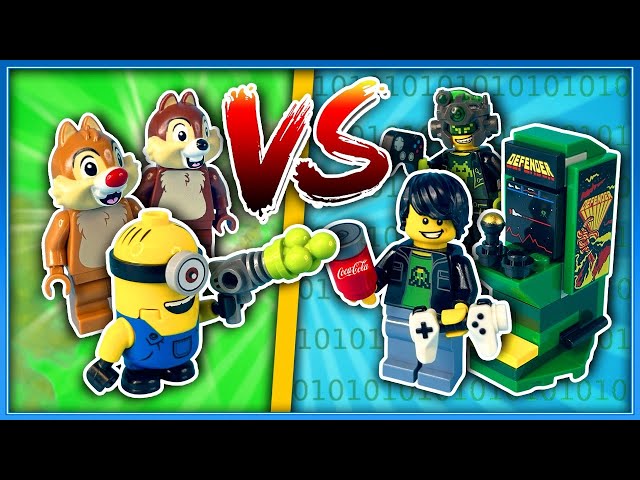 LEGO CHARACTERS vs GAMERS…