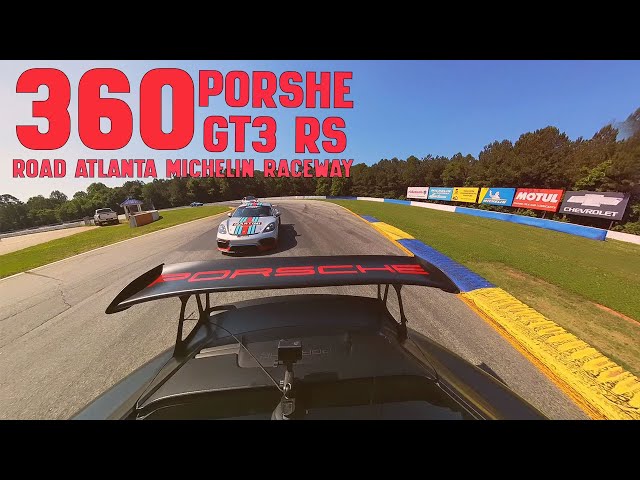 Experience the Thrill: 360-Degree Porsche GT3 RS Track Day!