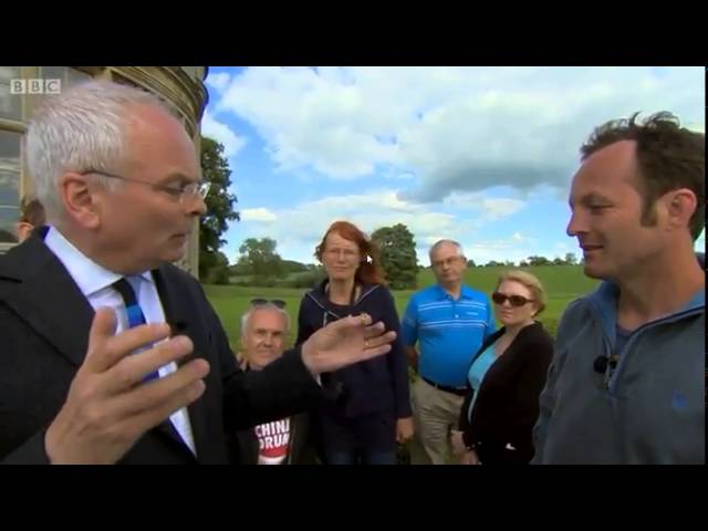 Gill and Richard at Kirby Hall Antiques Roadshow