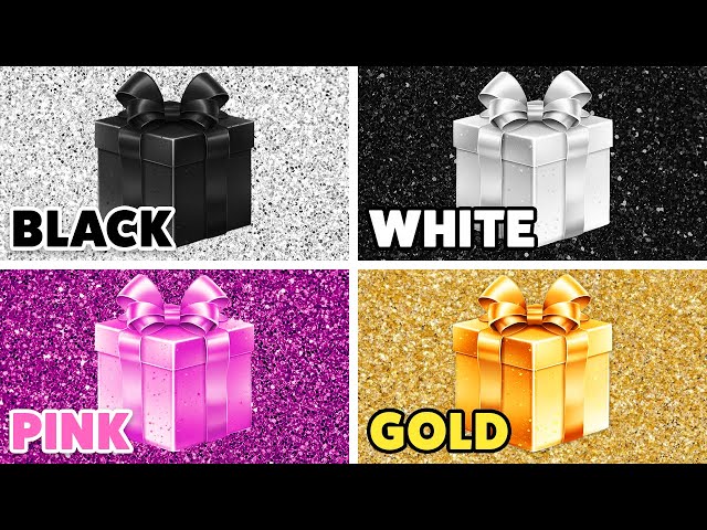 Choose Your Gift! 🎁 How Lucky Are You? 🖤🤍🎀💛 Quiz Blitz