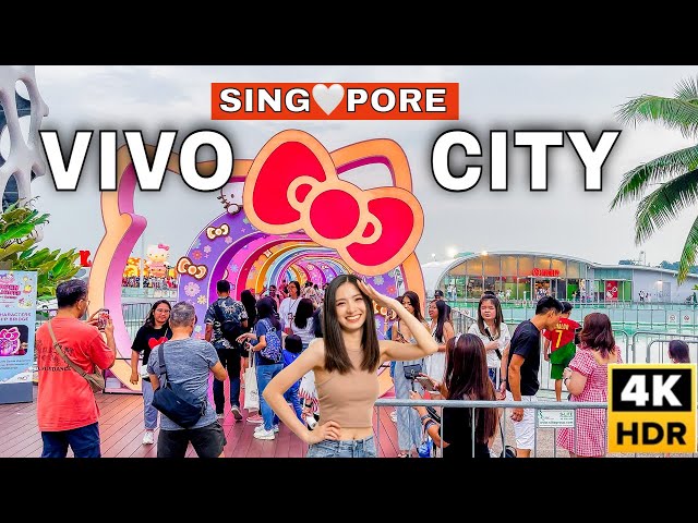 Singapore City Largest Shopping Mall | Vivo City 2023 Tour 🇸🇬🛍️