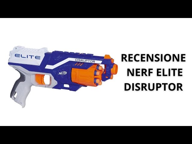 NERF ELITE DISRUPTOR REVIEW!