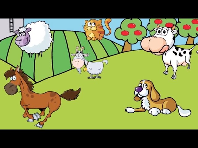 Farm Animal Guessing Game | Learn Farm Animal Sounds for Children | Kids Learning Videos