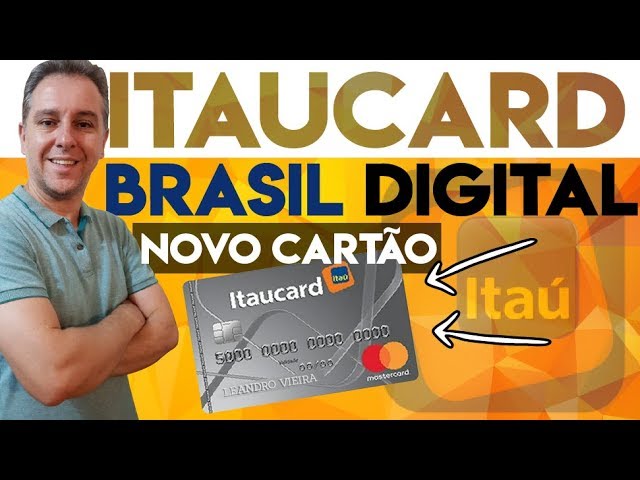 💳Itaucard Brasil Digital Mastercard| Novo cartão do Itaú para reter seus clientes.💲✔