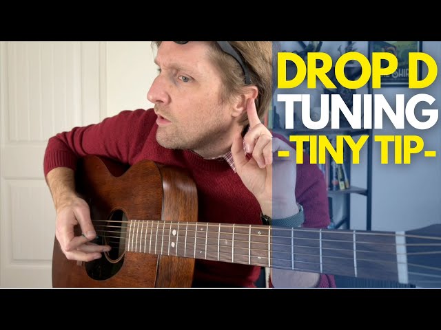 Drop D Guitar Tuning Hack - Tiny Tuesday Tips with sTuart!