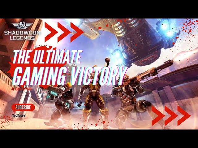 The ultimate gaming victory | gaming | gameplay | shadowgun legend #gaming #gameplay #gamer