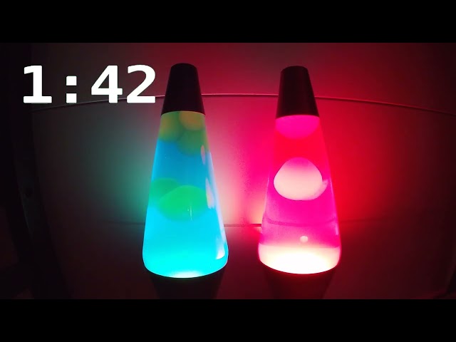 Lava Lamp | 5 Minute Timer