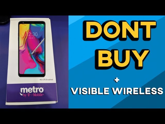 LG Stylo 5 DON'T BUY! New Metro Phone + Visible Wireless