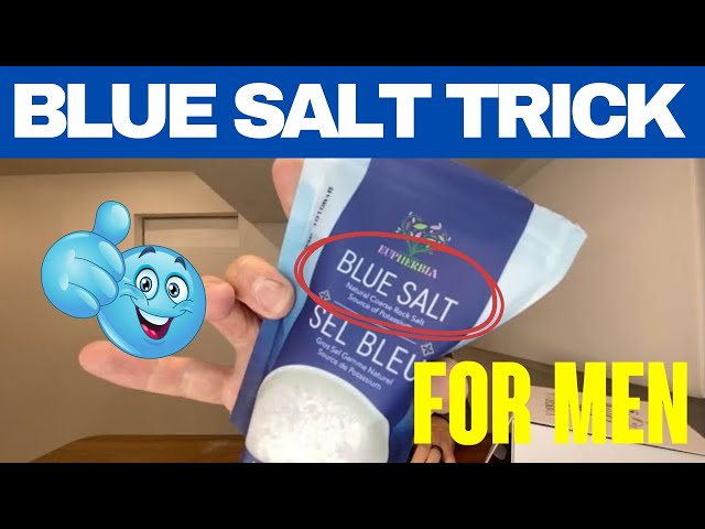 The BLUE SALT Trick for Men Recipe is gaining massive attention as a natural and effective FOR MEN!