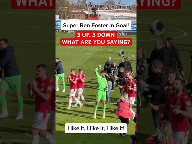 3 Up 3 Down what are your thoughts Do you agree?#efl #nationalleague #football #leaguetwo #benfoster