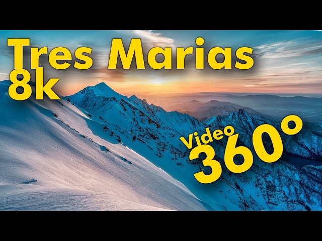 🎥 As Três Marias de Nevados de Chillán em 360º 8K ❄️🎿🏔️