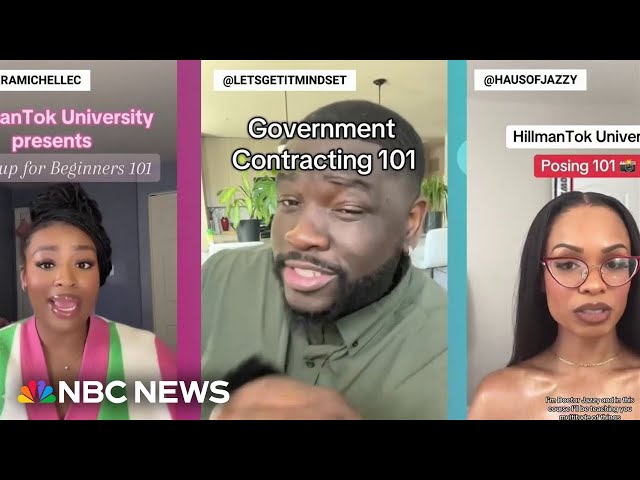 Black educators create digital 'Hillmantok University' on TikTok