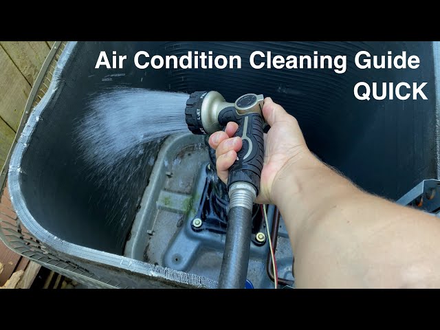 How to Clean AC Unit Condenser Coils Simple