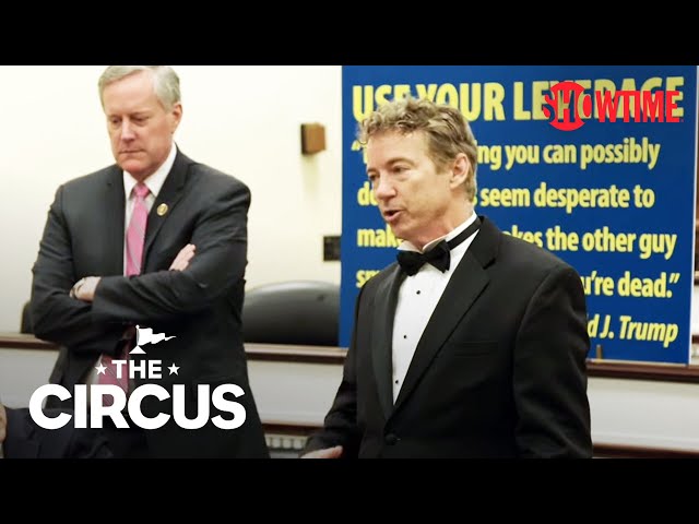 Sen. Rand Paul Recites 'The Art of the Deal' to the Freedom Caucus | THE CIRCUS | SHOWTIME