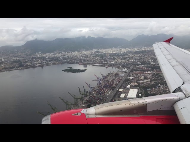 Landing at Rio de Janeiro Santos Dumont