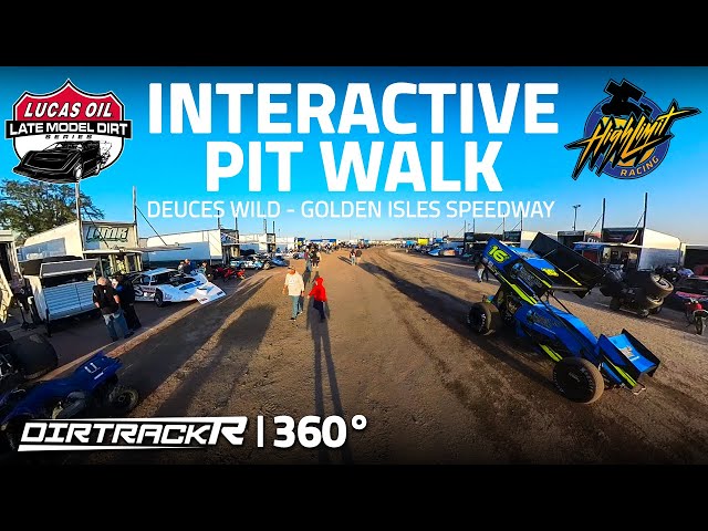 360° Interactive Pit Walk - Golden Isles Speedway: High Limit & Lucas Oil Late Model Dirt Series