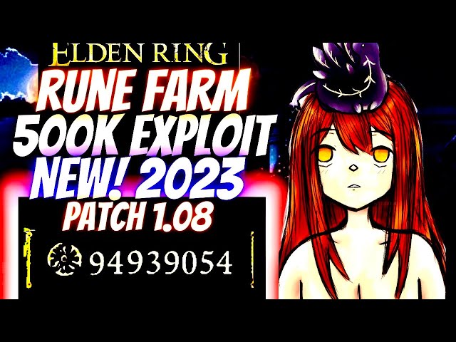 Elden ring - Rune Farm Exploit! Patch 1.08! New! Easy tutorial.