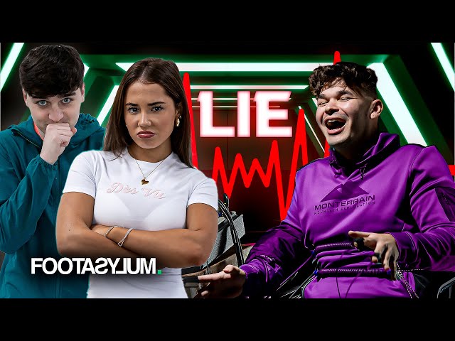 Pieface CALLS OUT Tays & Heather’s Romance! The Locked In LIE DETECTOR  | @Footasylumofficial