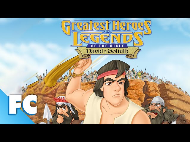 Greatest Heroes & Legends Of The Bible: David & Goliath | Full Animated Faith Movie | Family Central