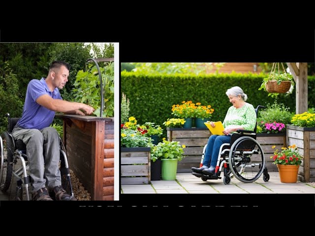 GARDEN WITH MOBILITY ISSUES: Container Gardening 101