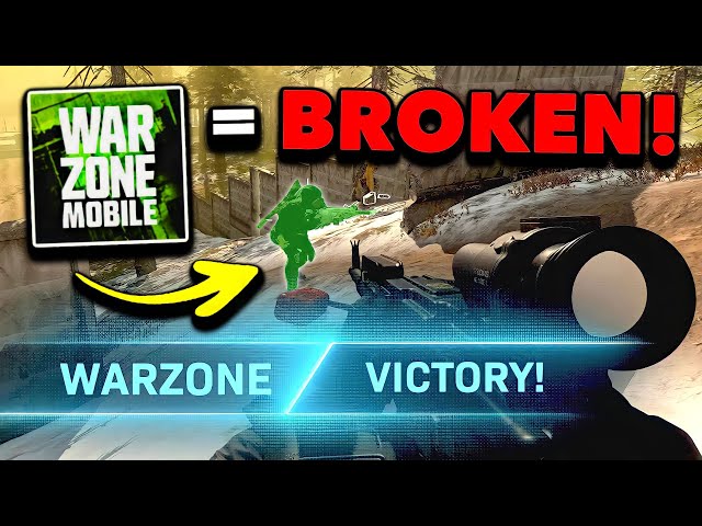 WARZONE MOBILE ON ANDROID IS BROKEN...