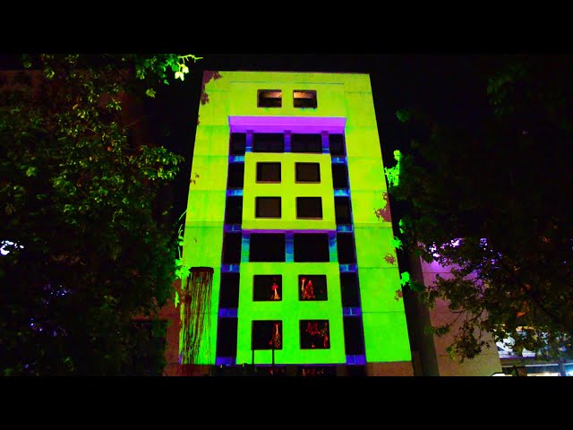 Building Video Mapping Projection / Full 8 Minutes Version