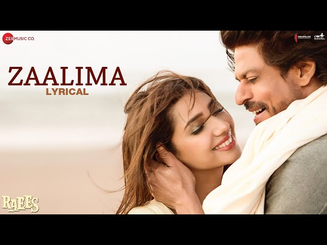 Zaalima - Lyrical | Raees | Shah Rukh Khan & Mahira Khan | Arijit Singh & Harshdeep K | JAM8-Pritam