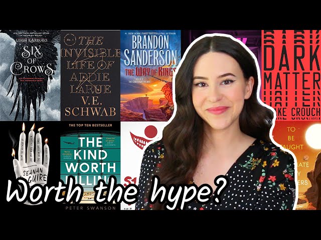 I've read 600 books on Booktube... here are my most read authors