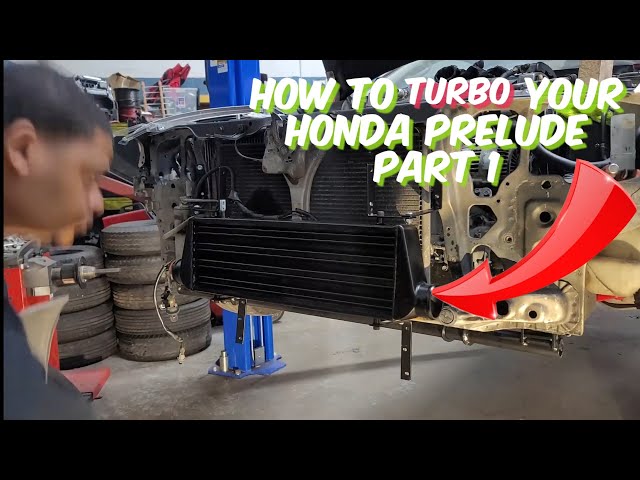 How to TURBO your Honda Prelude Pt1 | Intercooler install