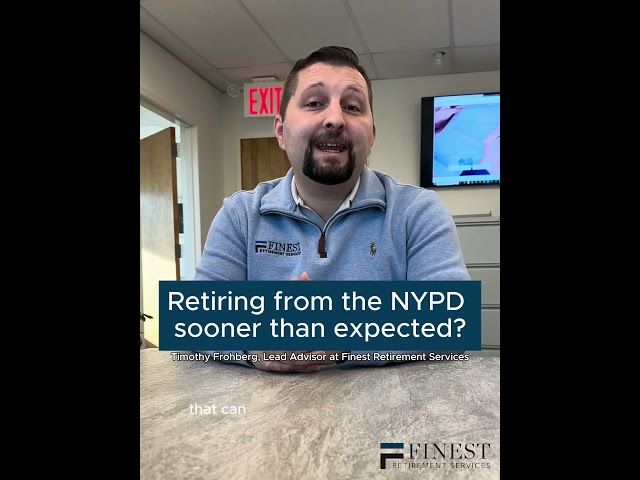 NYPD Retirement Pension Planning: Personalized Guidance for Your Retirement