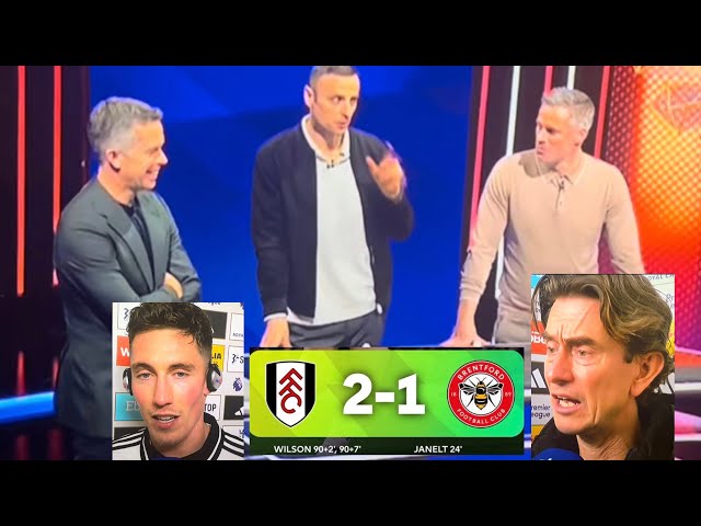 FULHAM 2-1 BRENTFORD/WILSON,THOMAS FRANK,BARBATOV & CARRAGHER POST MATCH REACTION