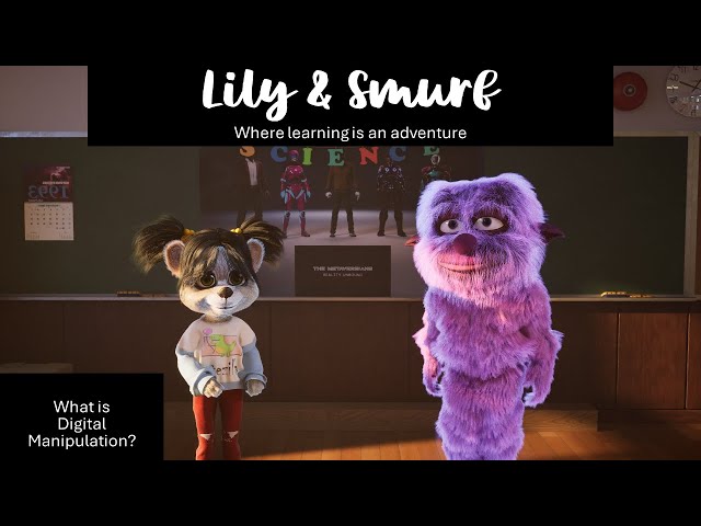 Lily & Smurf: Don't Be a Puppet! Digital Manipulation on Social Media