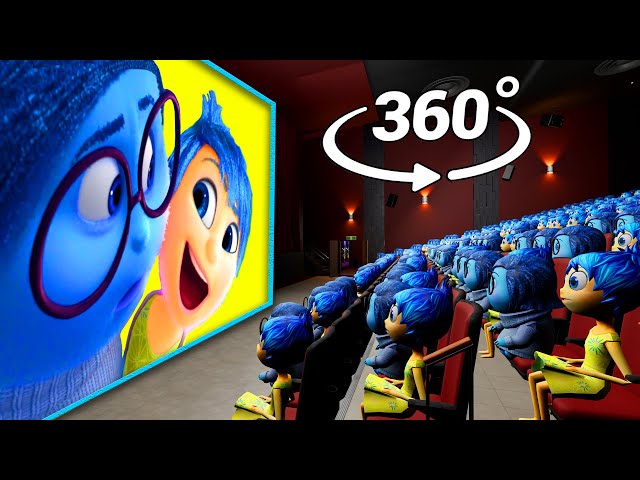 Inside Out 2 360° - CINEMA HALL | 4K VR 360 Video [ JOY & SADNESS EDITION ]