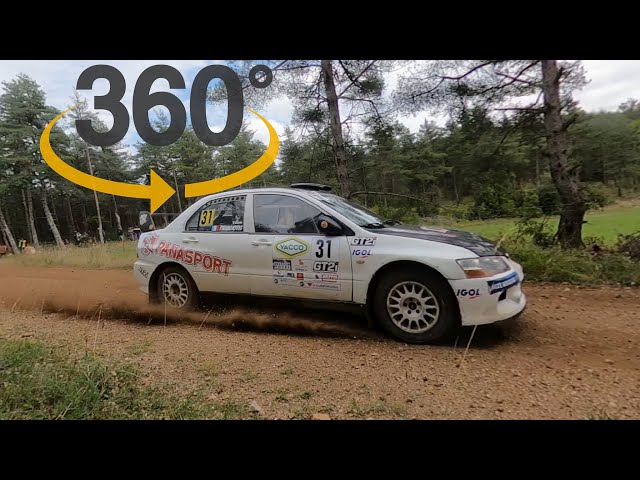 360° Rallye Terre de Lozère 2020 - Mitsubishi Lancer Evo IX N°31 - Yannick et Valérie PANAGIOTIS