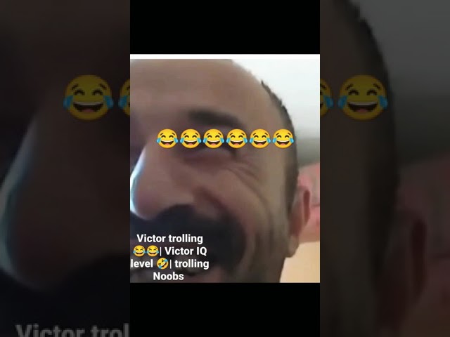 victor IQ level 999😂| victor trolling 😂| trolling Noobs 🤣