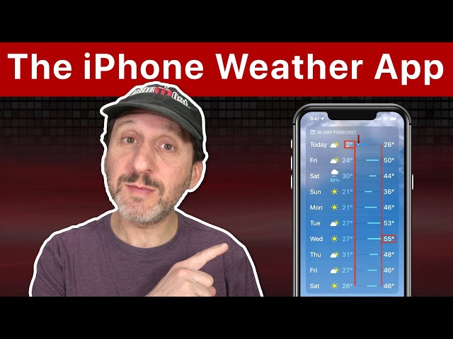 Getting the Most From the iPhone Weather App